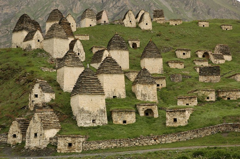 Necropolis, Dargavs, North Ossetia-Alania Republic, Russia